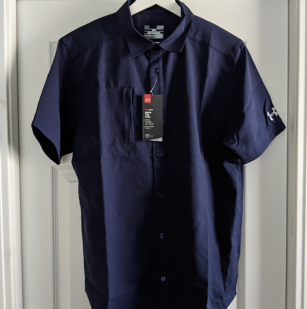 Short Sleeve Under Armour Button Down